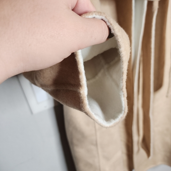 NWT J. Crew Wool Blend Harriet Trench Coat Double-faced Blend Beige Small - Picture 7 of 15